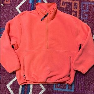 Patagonia Pink Zip Up Fleece Sweater